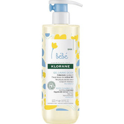 Klorane Bebe Gel Lavant Doux Βρεφικό Σαμπουάν & Αφρόλουτρο Καλέντουλα με Αντλία 500ml