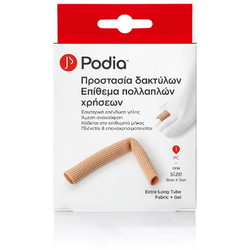 Podia Προστασία Δακτύλων Επίθεμα Πολλαπλών Χρήσεων για Κάλους & Σκληρύνσεις 1τμχ