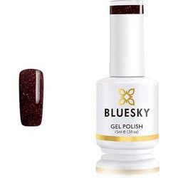 Bluesky Color UV Gel Frosty Chocolate Ημιμόνιμο Βερνίκι Νυχιών 15ml