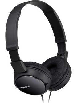 Sony MDR-ZX110 Ενσύρματα Ακουστικά On Ear Μαύρα