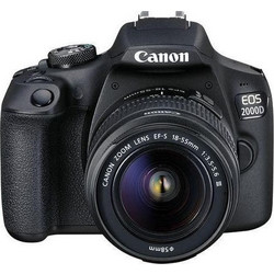 Canon EOS 2000D + Kit 18-55mm f/3.5-5.6 DC III