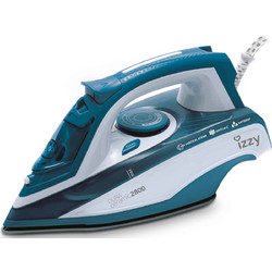 Izzy Dura Ceramic E87 Light Blue Σίδερο Ατμού 2800W με Κεραμική Πλάκα