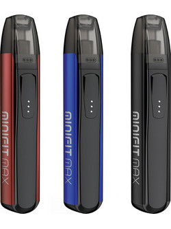 Justfog Minifit Max Black Ηλεκτρονικό Τσιγάρο Starter Kit 1.5ml με Ενσωματωμένη Μπαταρία