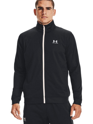 Under Armour Sportstyle Tricot Ανδρική Ζακέτα Φούτερ με Φερμουάρ Μαύρη 1329293-002