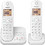 Panasonic KX-TGC422 Ασύρματο Τηλέφωνο Σετ Duo Λευκό