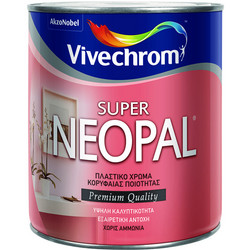 Vivechrom Super Neopal Πλαστικό Χρώμα Εσωτερικού Χώρου Ώχρα 26 0.375lt