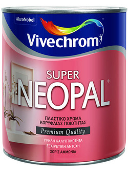 Vivechrom Super Neopal Πλαστικό Χρώμα Εσωτερικού Χώρου Ώχρα 26 0.375lt
