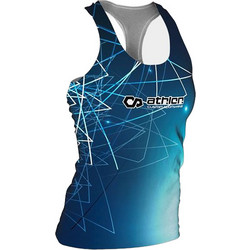 Athlon Abstract Γυναικείο Αθλητικό T-Shirt Μπλε 138-1217