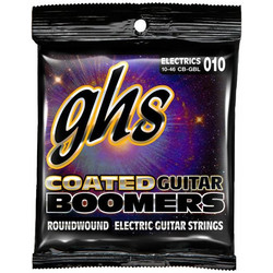 GHS Coated Boomers CR-GBL Σετ 6 Χορδές Ηλεκτρικής Κιθάρας 10-46"