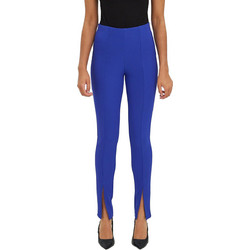 Vero Moda Ψηλόμεσο Υφασμάτινο Γυναικείο Παντελόνι Slim Εφαρμογή Royal Blue 10280261