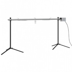 vidaXL Ανοξείδωτη Σούβλα για Αρνί με Μοτέρ 150cm 319970
