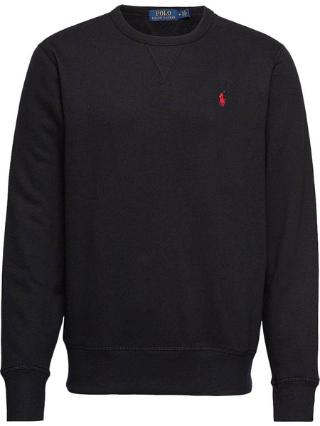 Polo Ralph Lauren Ανδρικό Φούτερ Fleece με Κουκούλα Μαύρο 710766772-001