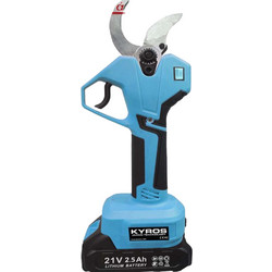 Kyros KY114S Ψαλίδι Κλαδέματος Μπαταρίας 21V 2x2.5Ah με Κοπή 42mm