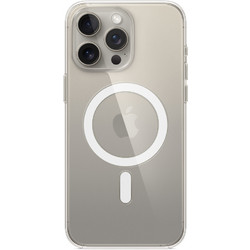 Apple Clear Case with MagSafe Back Cover Transaprent (iPhone 15 Pro Max)
