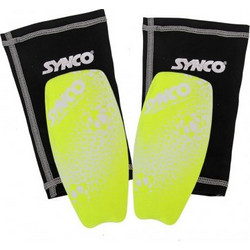 Sportech Synco Παιδικές Επικαλαμίδες Ποδοσφαίρου Κίτρινες S863713