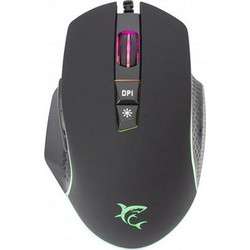 White Shark GM-5009B Gareth Ενσύρματο Gaming Ποντίκι RGB 6400 DPI Black
