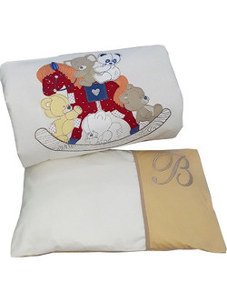 Beboulino Funny Horse Σετ Κούνιας White/Beige 3τμχ