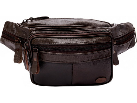 Bag to Bag Τσαντάκι Μέσης Σοκολατί 7208