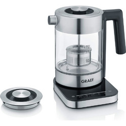 Graef WK 350 Γυάλινος Βραστήρας 1lt 2000W με Ρύθμιση Θερμοκρασίας