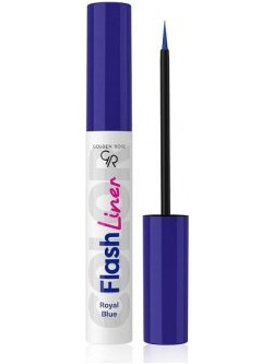 Golden Rose Flash Liner 104 Royal Blue Colored Πινέλο Eyeliner