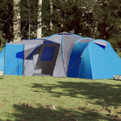 vidaXL Σκηνή Camping Τούνελ 12 Ατόμων Καλοκαιρινή 840x720x200cm 94347
