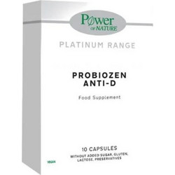 Power Health Platinum Range Probiozen Anti-D Προβιοτικά & Πρεβιοτικά 10 Κάψουλες