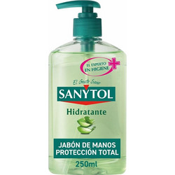 SANYTOL Hydrating Αντισηπτικό Κρεμοσάπουνο 250ml
