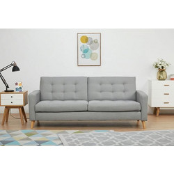 Nextdeco Soho Τριθέσιος Καναπές Κρεβάτι Χακί 201x90x81cm 18903-05-2