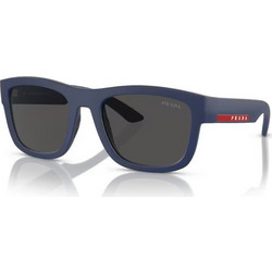 Prada PS01ZS TFY06F Ανδρικά Γυαλιά Ηλίου Τετράγωνα Κοκάλινα Μαύρα με Μαύρο Polarized Φακό