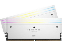 Corsair Dominator Titanium RGB 32GB (2X16GB) DDR5 RAM 6000MHz C30 White