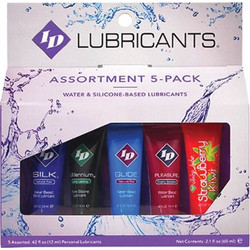 iD Assortment Juicy Λιπαντικά Gel Νερού Κόλπου & Πρωκτού 5x12ml