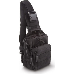 Amila Tactical Ανδρική Τσάντα Στήθους Μαύρη 95340