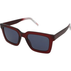 Hugo Boss HG1259S FSF/KU Ανδρικά Γυαλιά Ηλίου Τετράγωνα Κοκάλινα Καφέ με Μαύρο Polarized Φακό
