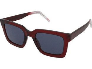 Hugo Boss HG1259S FSF/KU Ανδρικά Γυαλιά Ηλίου Τετράγωνα Κοκάλινα Καφέ με Μαύρο Polarized Φακό