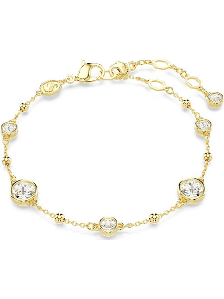 Swarovski Γυναικείο Βραχιόλι Αλυσίδα Επιχρυσωμένο 5680094