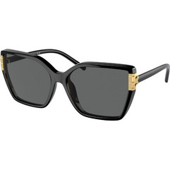 Tory Burch TB9076U 196487 Γυναικεία Γυαλιά Ηλίου Πεταλούδα Κοκάλινα Μαύρα με Μαύρο Polarized Φακό