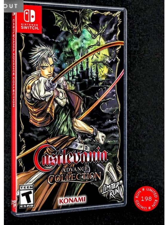 Castlevania Advance Collection Classic Edition Circle Of The Moon Cover Nintendo Switch