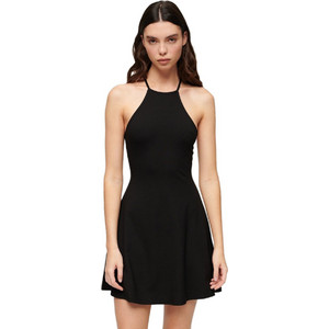 Superdry Mini Καλοκαιρινό Βραδινό Φόρεμα Μαύρο W8011614A-02A
