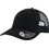 Atlantis Headwear Rapper Suede Καπέλο Jockey με Δίχτυ Snapback Υφασμάτινο Μαύρο