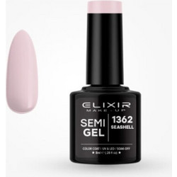 Elixir Semigel 1362 Ημιμόνιμο Βερνίκι Νυχιών 8ml