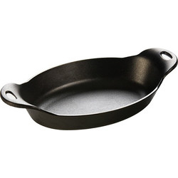 Lodge HOSD Πυρίμαχο Μαντεμένιο Ταψί Οβάλ 31cm 1.06lt HEAT-TREATED