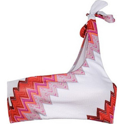 Solano Bikini Set Μπουστάκι Λευκό Κόκκινο 1484/3482