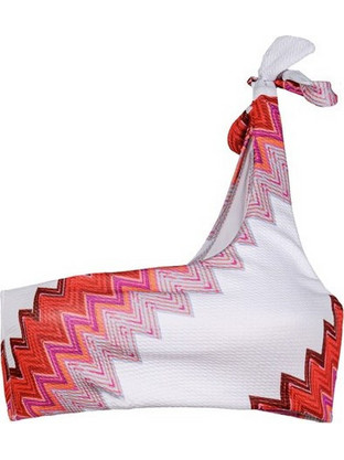 Solano Bikini Set Μπουστάκι Λευκό Κόκκινο 1484/3482