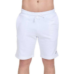 Target French Terry Αθλητική Ανδρική Βερμούδα Λευκή 56486-01