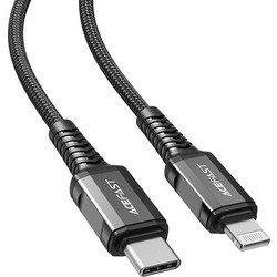 Acefast C1-01 Braided USB-C to Lightning Cable 30W 1.2m Black