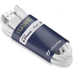 Cellular Line USB-A to Lightning Cable 0.9m White TAUSBDATA90CMMFIW