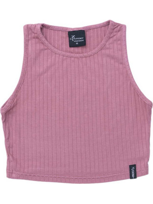 Target Παιδικό Crop Top Αμάνικο Ροζ S24-14565-55