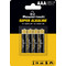Powertech Super Alkaline AAA 4τμχ