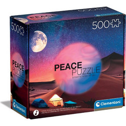 Puzzle Clementoni Peace Puzzles Starry Night Dream 500 Κομμάτια