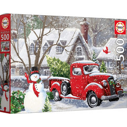 Puzzle Educa Christmas House 500 Κομμάτια